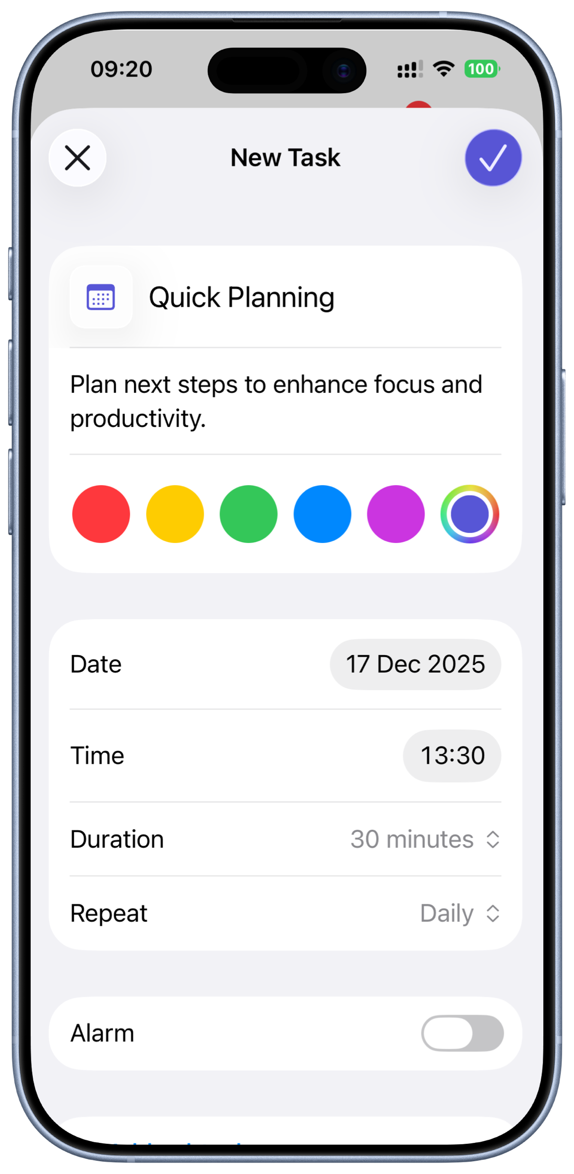 Focus deeply and stay consistent