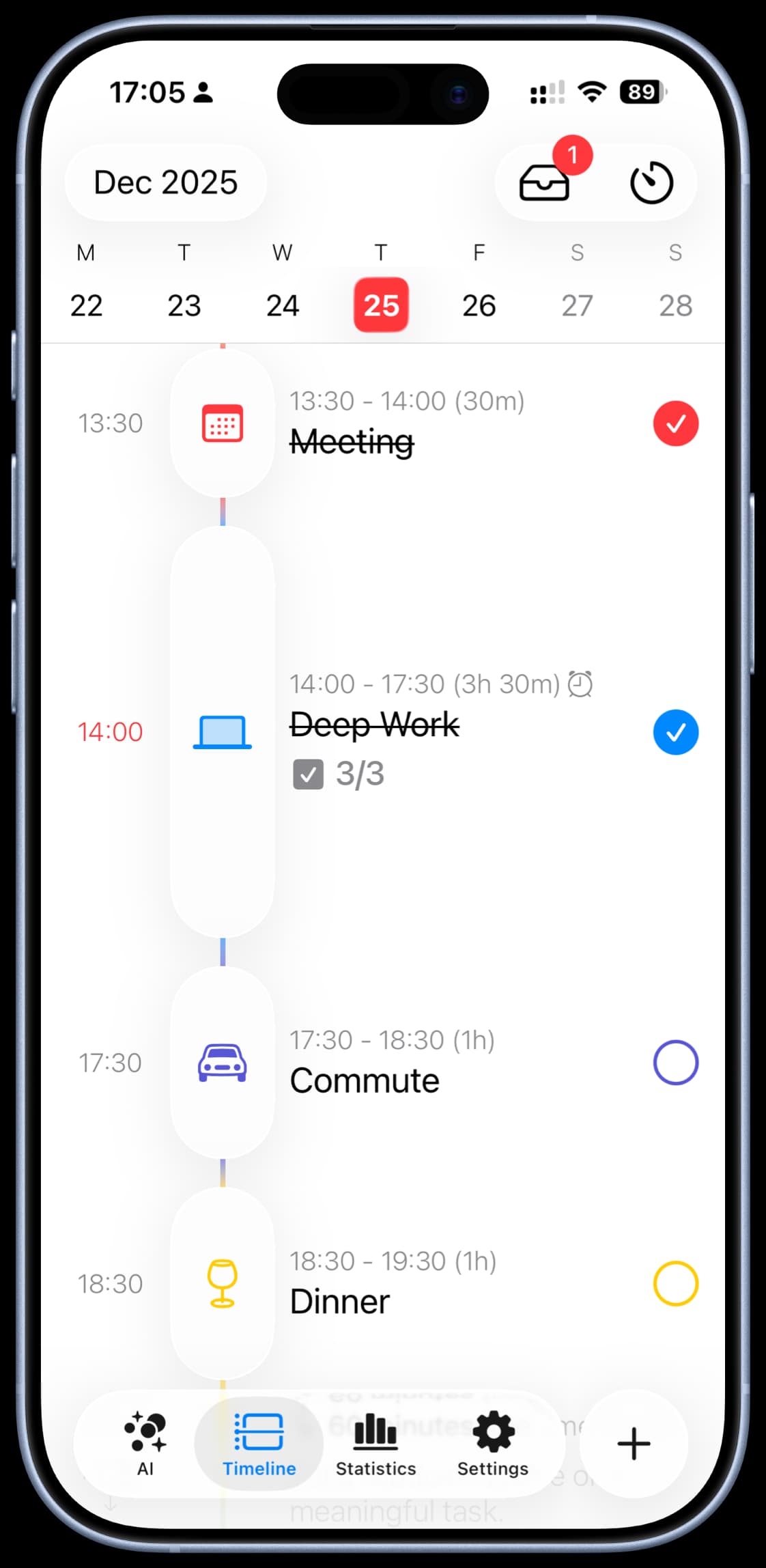 Plan your day smarter